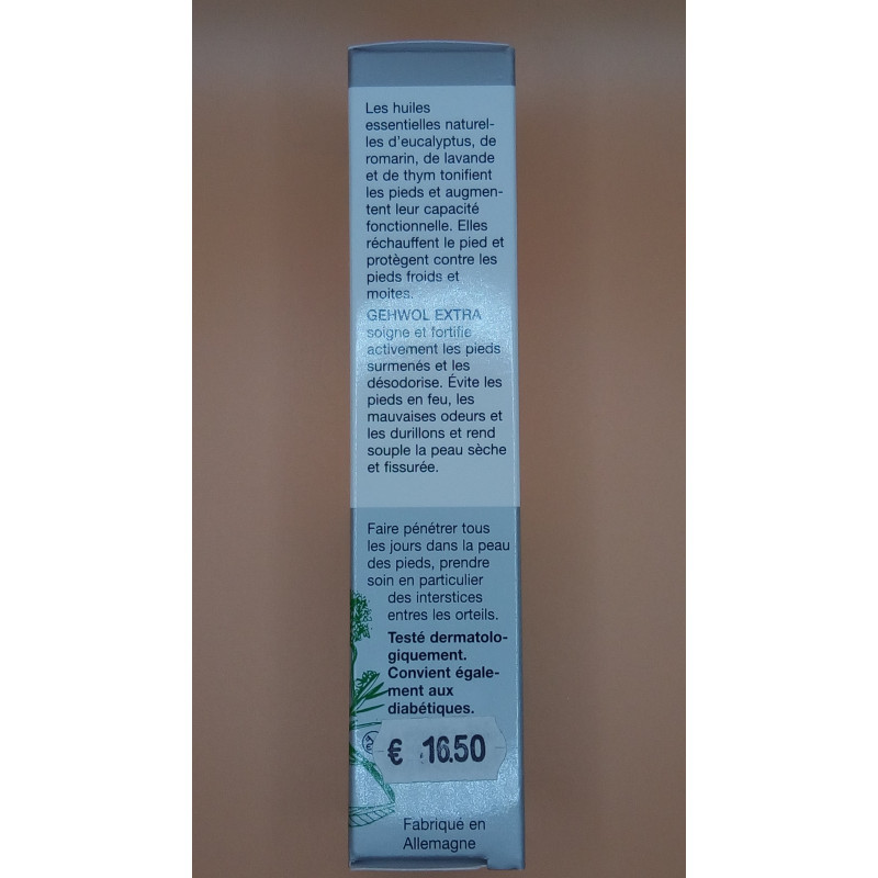 Crème pieds extra 75 ml