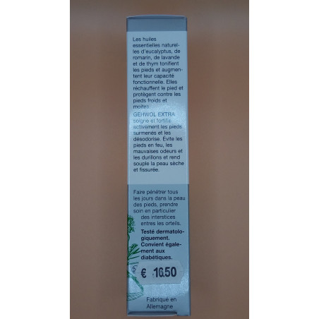 Crème pieds extra 75 ml