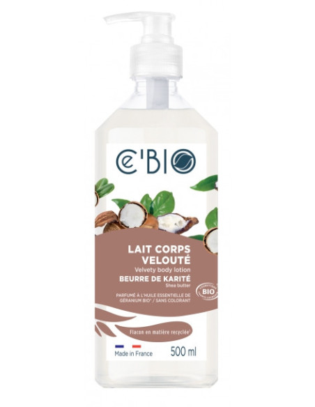 Lait corps velouté Bio 500 ml
