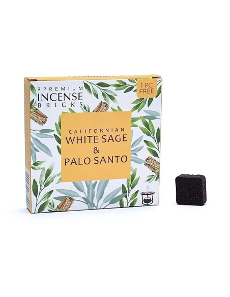 Sauge blanche + Palo Santo 9 palets d'encens